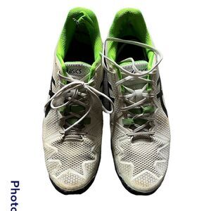 Asics Slime Green and white